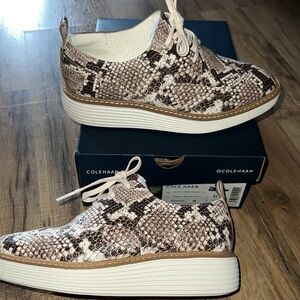 Cole Haan Platform Oxfords